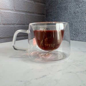 شات قهوه خوری پیرکس دوجه دار