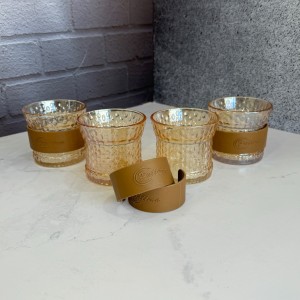 ست قوری و استکان پیرکس دسته مشکی