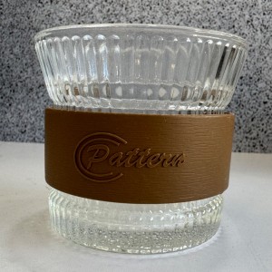 ست قوری و استکان پیرکس درب بامبو