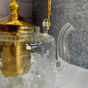 ست قوری و استکان پیرکس