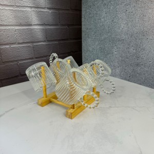 ست قوری و استکان پیرکس