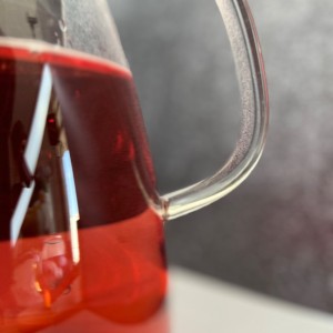 پارچ پیرکس دسته دار درب توپی 1200 میل