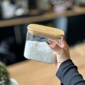 بانکه درب بامبو طرح مستطیلی