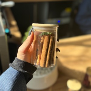 بانکه درب بامبو طرح استوانه ای