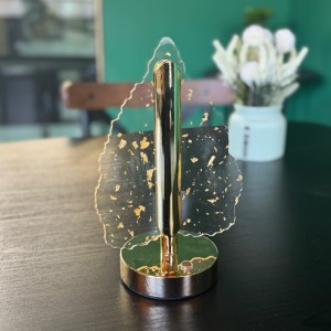 آباژور رومیزی شارژی طرح فانتزی سه حالته