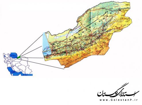 آب و هوا و جغرافياي طبيعي استان گلستان
