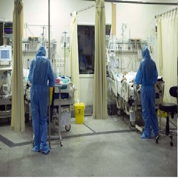 تلاش بی وقفه کارکنان و پرسنل بیمارستان صیاد شیرازی گرگان‎