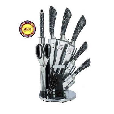 ست‌کارد‌و‌ساطور‌‌‌9پارچه‌‌‌برناکو BR313