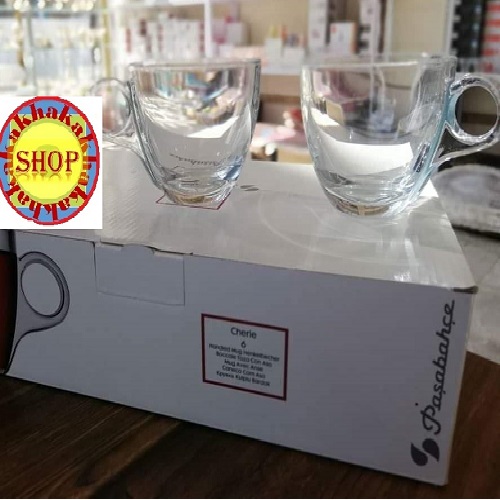 فنجان پاشاباغچه مدل چری کد 55301 مجموعه 6 عددی