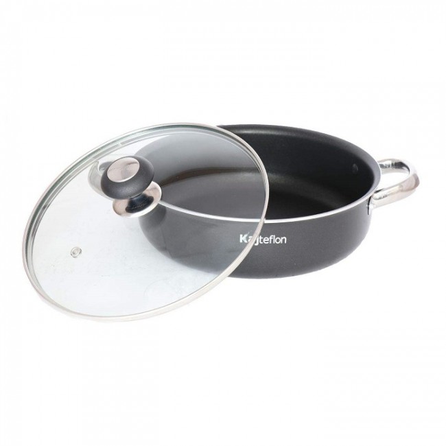 تابه کاج تفلون مدل گرانیت سایز 30