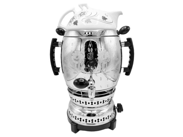 سماور گازی شاهکار مدل پلوتون تراش 7 لیتری