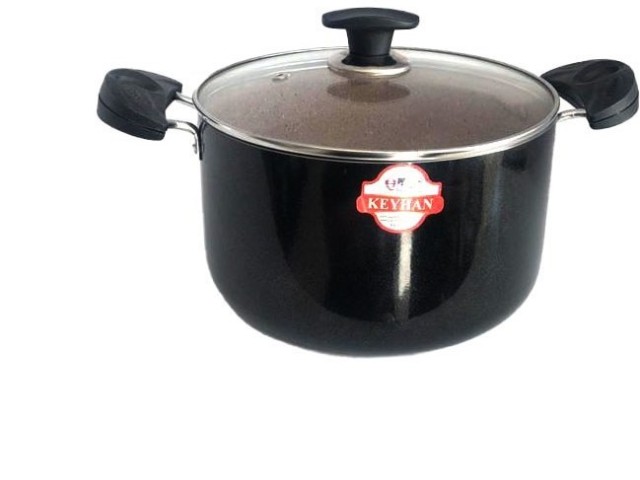 قابلمه گرانیت کیهان سایز 22 رنگ مشکی