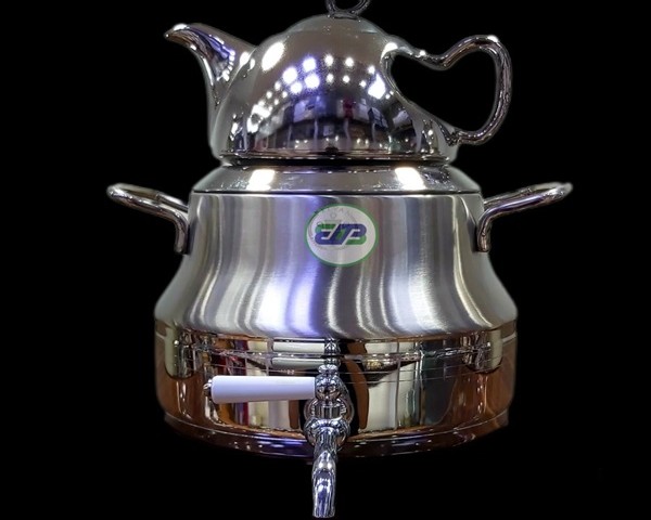 کتری و قوری کف جیوه ای پلوان pelvan