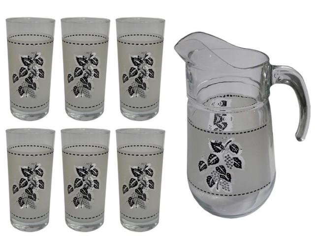 ست پارچ و لیوان 7 پارچه پاشاباغچه