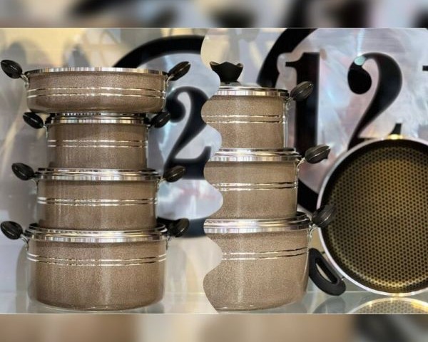 سرویس قابلمه 7 پارچه زنبوری بتلیس