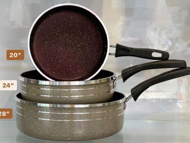 سه تابه تکدسته مدل سهند گرانیتی