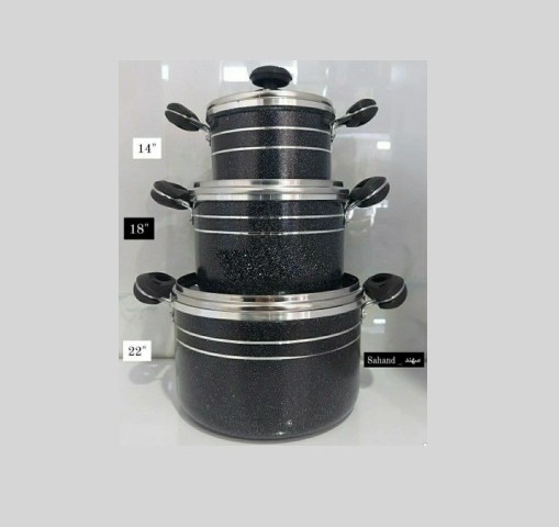 سرویس قابلمه گرانیتی 6 پارچه سهند