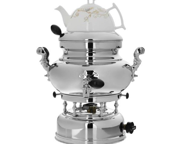 سماور گازسوز ماهان مدل یاس ظرفیت 6 لیتر