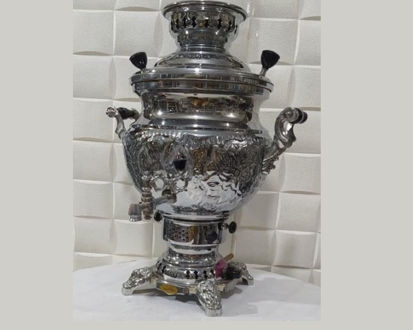 سماور پیمان مدل ستاره قلمکار 7 لیتر