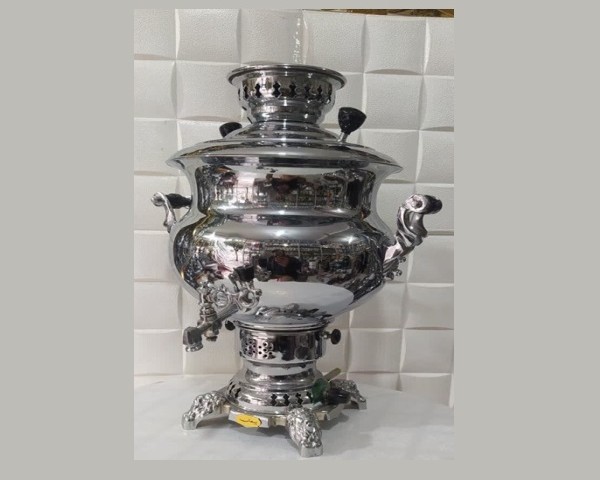 سماور پیمان مدل مهسان لبه دارساده 8 لیتر