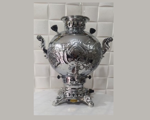 سماور پیمان مدل جهان نما قلمکاری 6لیتر