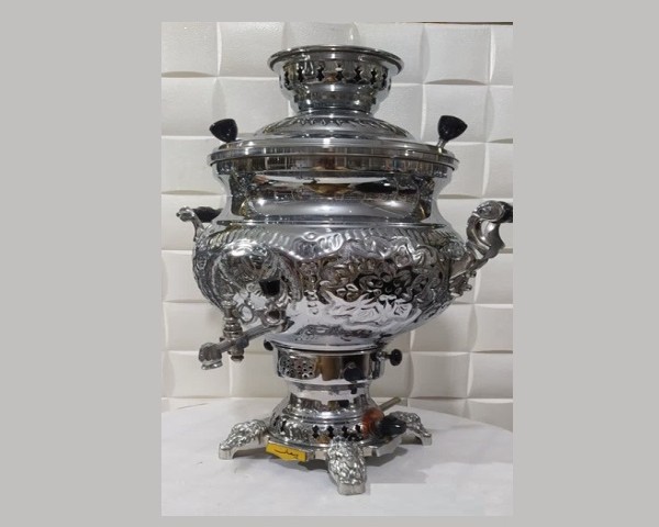 سماور پیمان مدل مهسان قلمکاری 10 لیتر