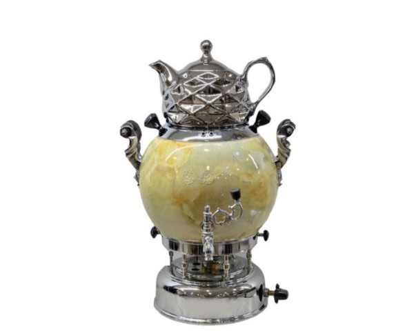 سماور گازی ماهان مدل سنگی ظرفیت 6 لیتر