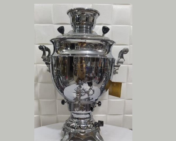 سماور ماهان مدل صدف ساده 10 لیتر