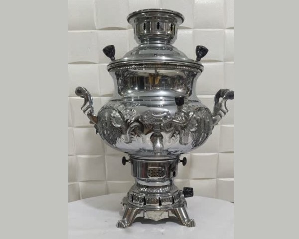 سماور ماهان مدل عدسی قلمکار 8 لیتر