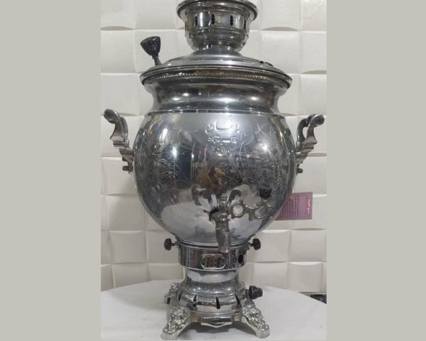 سماور ماهان مدل کره ای تراش 12 لیتر