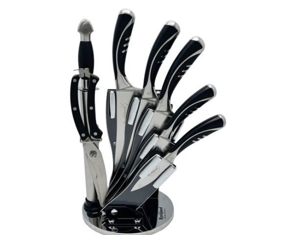 سرویس چاقو آشپزخانه 9 پارچه راکلند