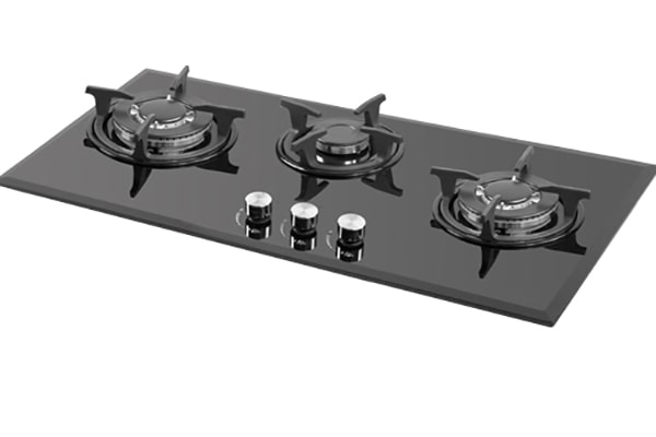 اجاق گاز صفحه ای 3 شعله شیشه ای مدل t301