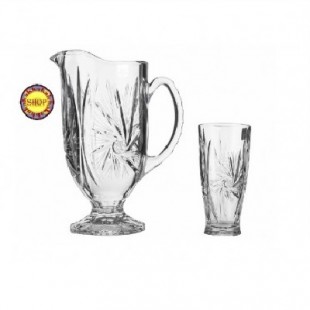 ست پارچ و لیوان7پارچه خورشیدی