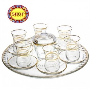 سرویس چای خوری لب طلا
