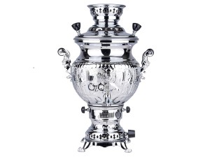 سماور گازی شاهکار مدل پانیذ قلمزده 7 لیتری