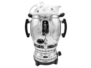 سماور گازی شاهکار مدل پلوتون تراش 7 لیتری