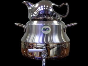 کتری و قوری کف جیوه ای پلوان pelvan