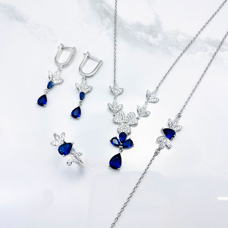 سرویس نقره عروس مدل ایتالیایی کریستال جواهر