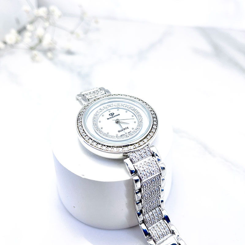 ساعت نقره زنانه مدل رولکسی