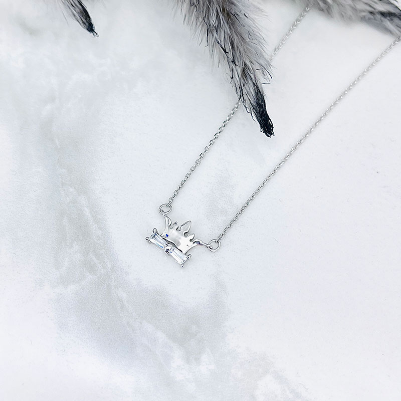 گردنبند نقره ایتالیایی مدل تاچ