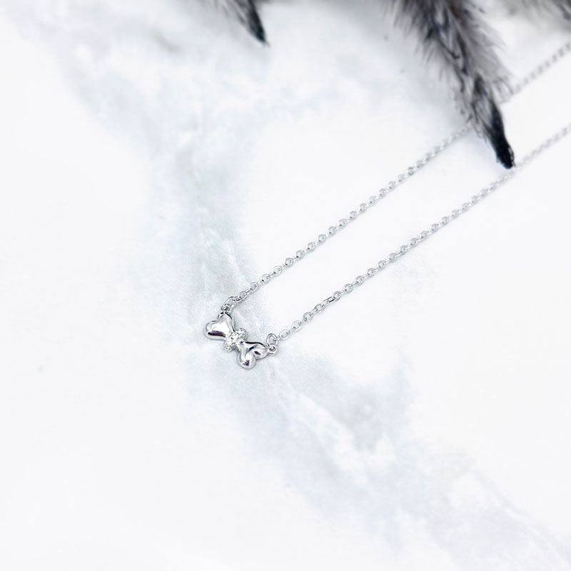 گردنبند نقره مینیمال مدل اسپرت