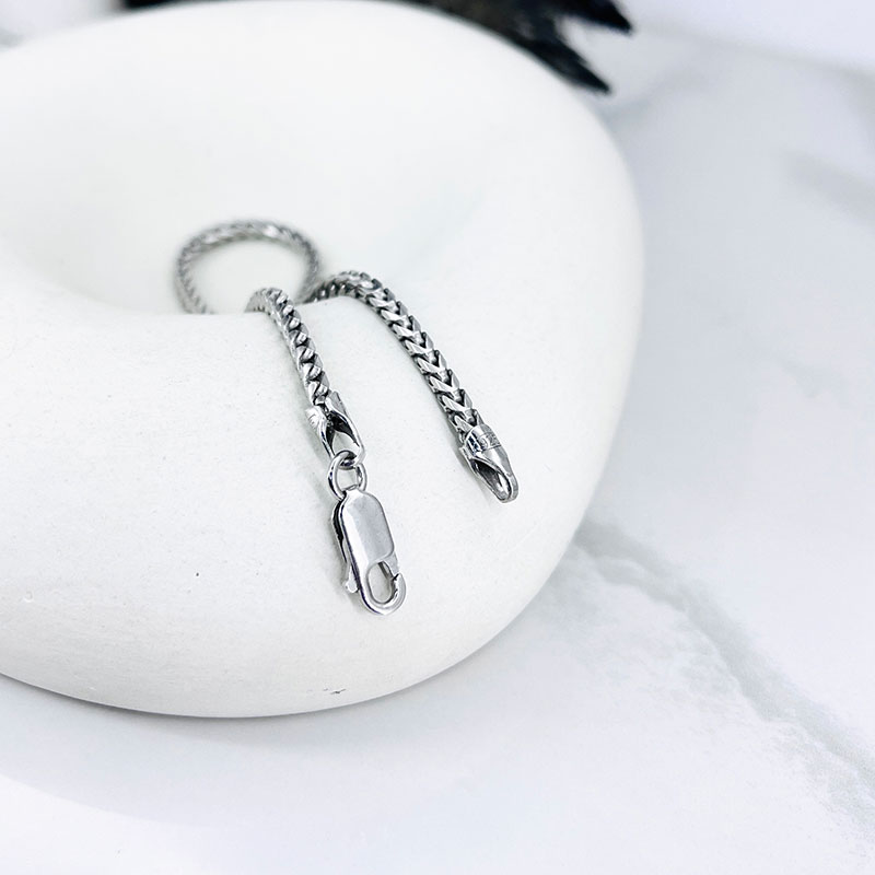 دستبند نقره مردانه ایتالیایی مدل میرو