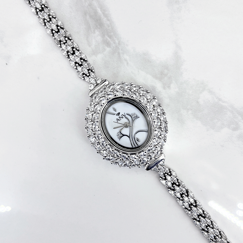 ساعت نقره زنانه ایتالیایی مدل مارکیز