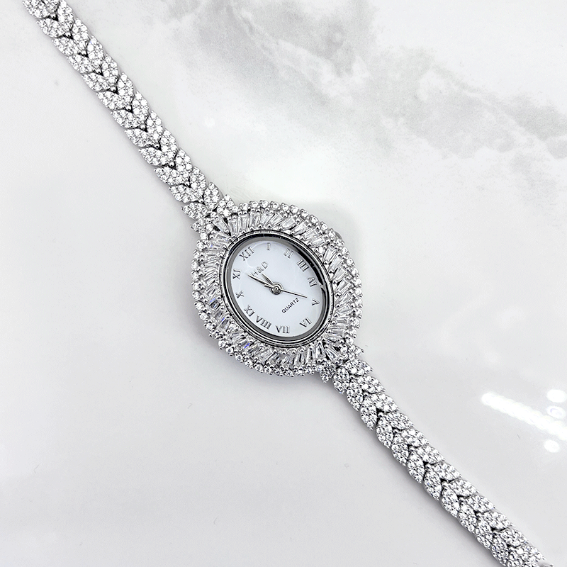 ساعت نقره زنانه ایرانی مدل باگت