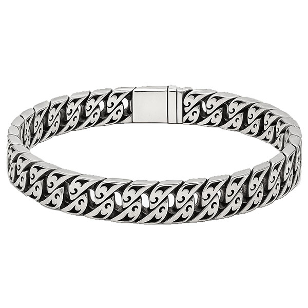 دستبند نقره مردانه مدل کارتیه تایلندی