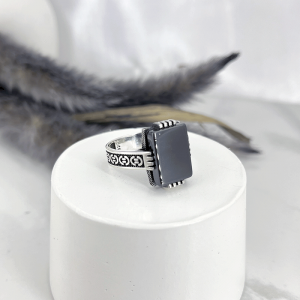 انگشتر اسپرت مردانه عقیق