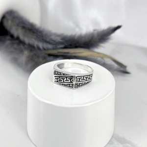 انگشتر ورساچ نقره مردانه