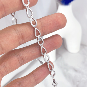 دستبند اسپرت نقره ایتالیایی