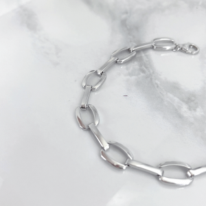 قفل طوطی دستبند نقره زنانه