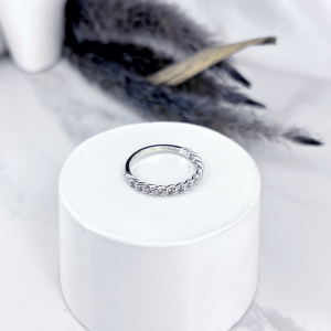 انگشتر بندانگشتی کارتیر دخترانه نقره